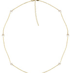 Pearl Station Necklace