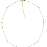 Pearl Station Necklace