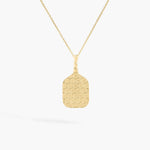 18K Yellow Gold Tiny Treasures Pickle Ball Necklace