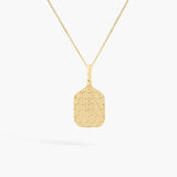 18K Yellow Gold Tiny Treasures Pickle Ball Necklace