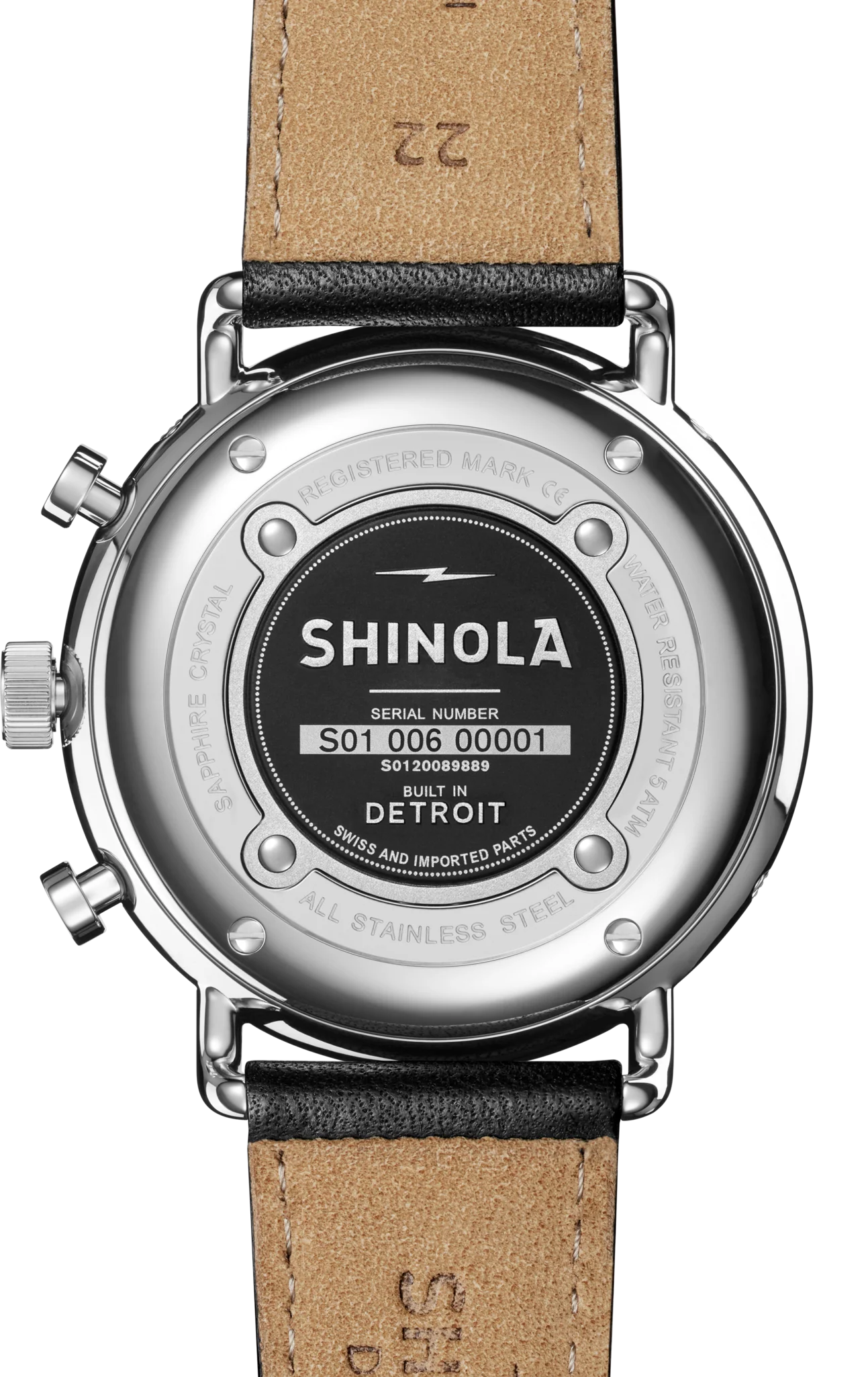 Canfield Sport Chronograph Watch 45MM