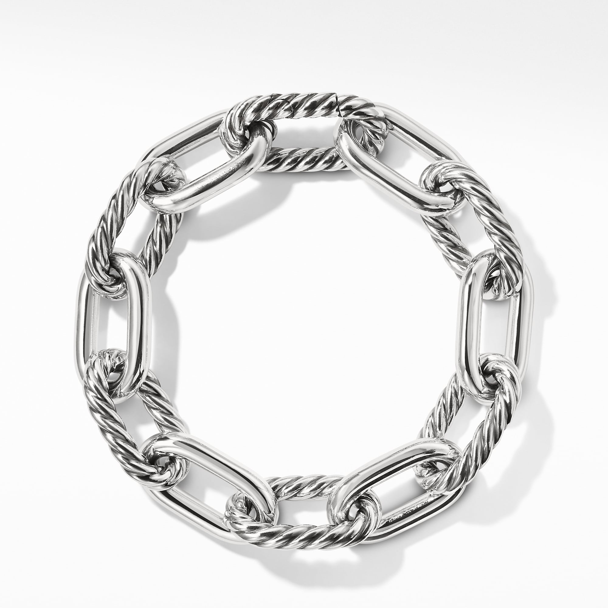 DY Madison® Chain Bracelet in Sterling Silver, 13.5mm