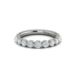 Sofia Diamond Band in 18K White Gold