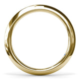 18K Yellow Gold Knife-Edge Gold Wedding Band