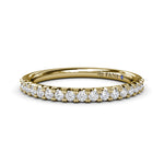 18K Yellow Gold Diamond Wedding Band