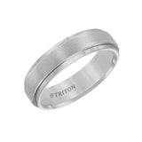 Men’s 6mm Tungsten Carbide Comfort Fit Wedding Band