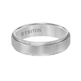 Men’s 6mm Tungsten Carbide Comfort Fit Wedding Band