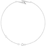 Sterling Silver Lightning Bolt Bracelet