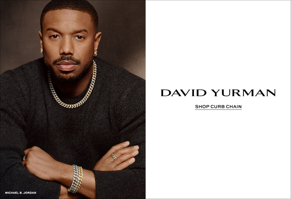 David Yurman Shop Curb Chain featuring Michael B. Jordan