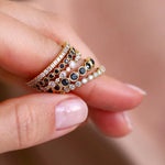 Aurelia White Diamond Band