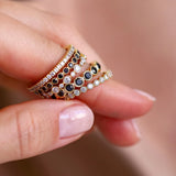 Aurelia White Diamond Band