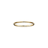 Memoire Luna Scattered Gypsy Bangle in 18k Yellow Gold