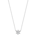 18K White Gold Ministar Diamond Pendant