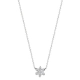 18K White Gold Ministar Diamond Pendant
