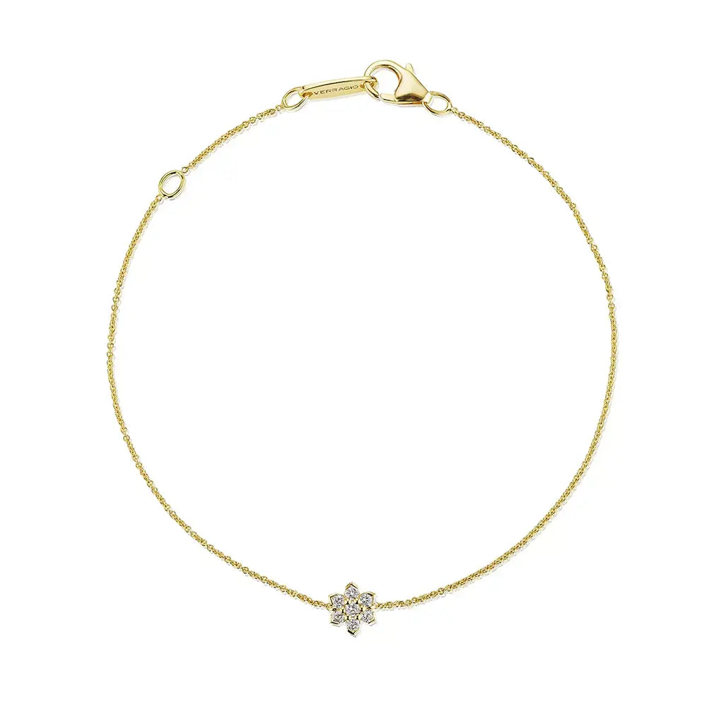18K Yellow Gold Ministar Diamond Bracelet