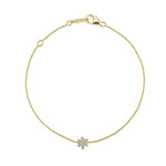 18K Yellow Gold Ministar Diamond Bracelet