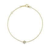 18K Yellow Gold Ministar Diamond Bracelet