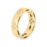 18K Yellow Gold Love In Verona Band Ring