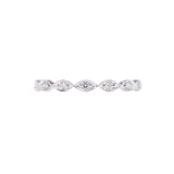Eleanor White Diamond Band