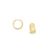 Gold Vermeil Huggie Earrings