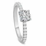 New Aire Low Profile Comfort Fit Engagement Ring