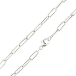 2.9mm Silver Link Chain 20"