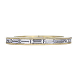 Silhouette White Diamond Band