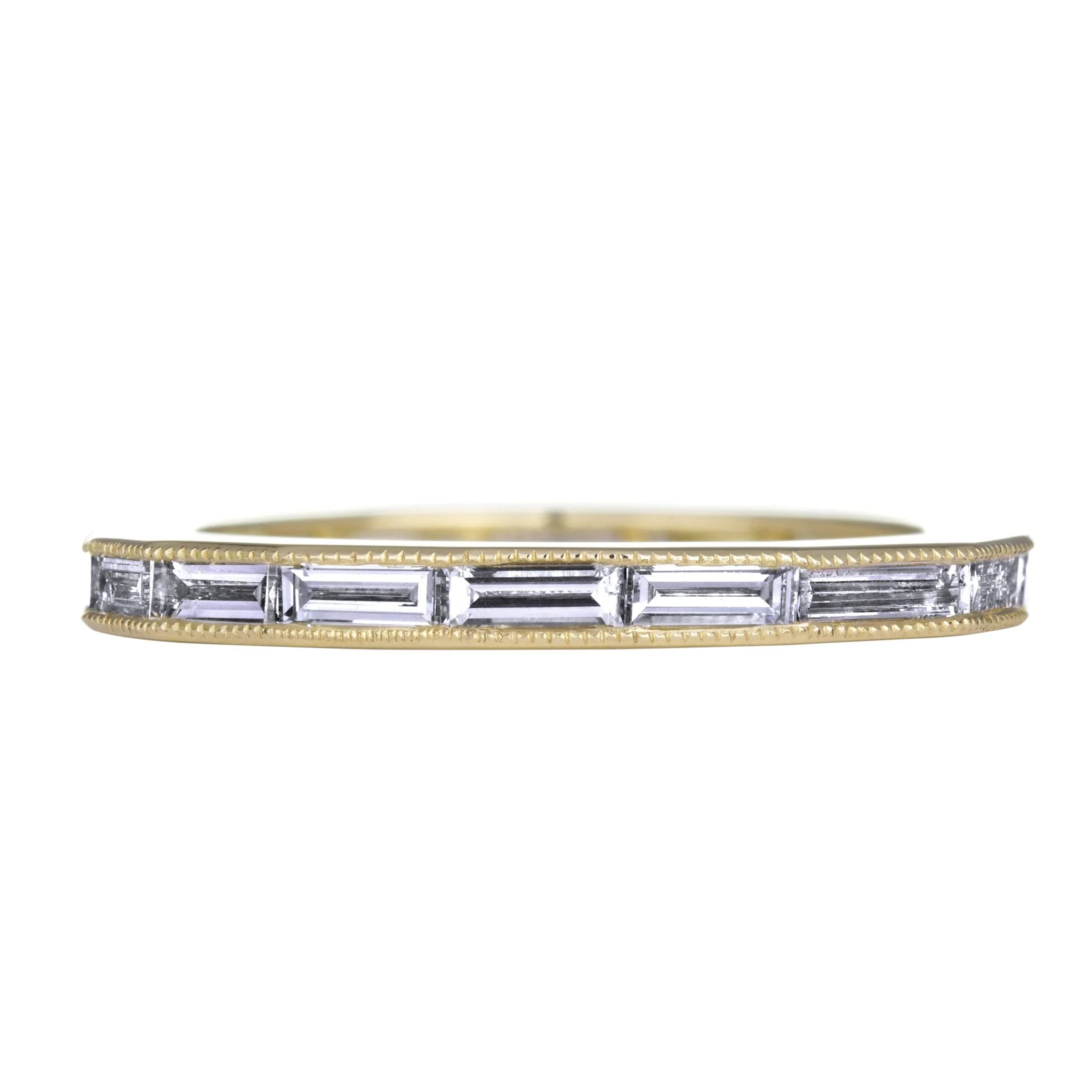 Silhouette White Diamond Band