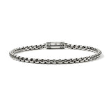 Sterling Silver 3.7mm Box Chain Bracelet