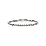 Sterling Silver Box Chain Bracelet