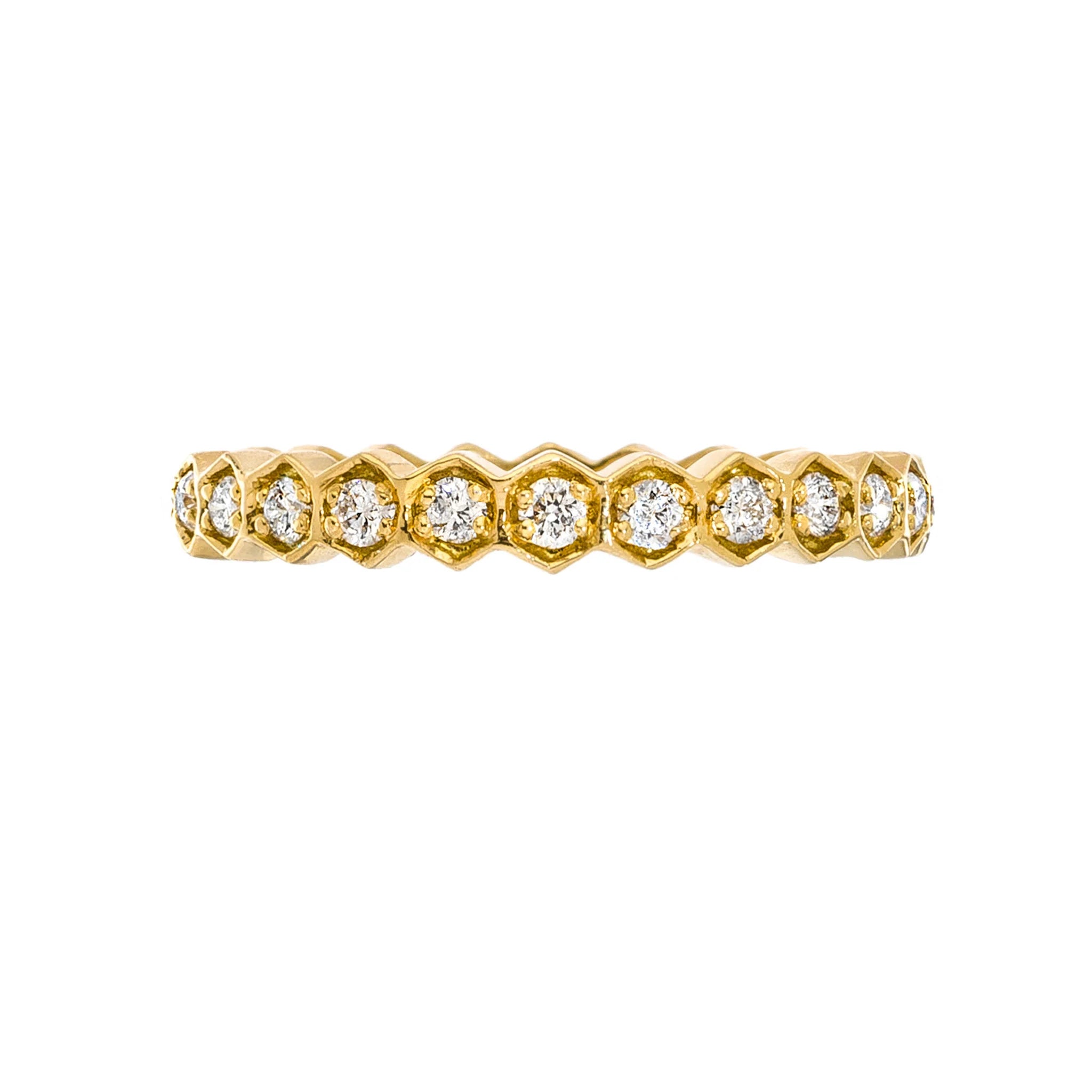 Regency White Diamond Band