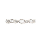 Amara White Diamond Band