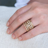 Silhouette White Diamond Band