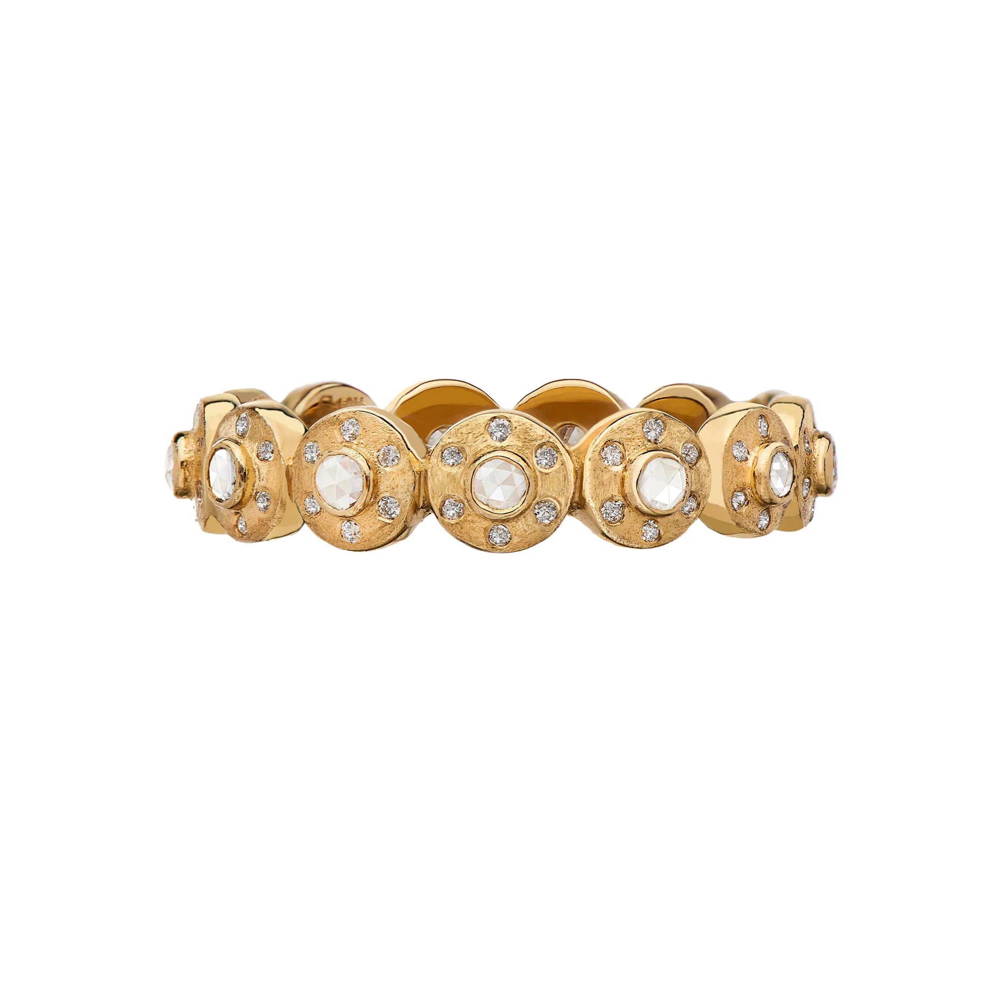 Dunes Classic White Diamond Band