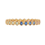 Rainbow Sapphire Regency Band