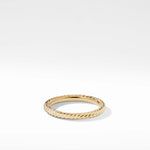 Cable Collectibles® Stack Ring in 18K Yellow Gold, 2mm