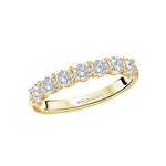 14K Yellow Gold Diamond Wedding Band