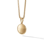 Maritime® Compass Amulet in 18K Yellow Gold with Center Diamond, 29.5mm