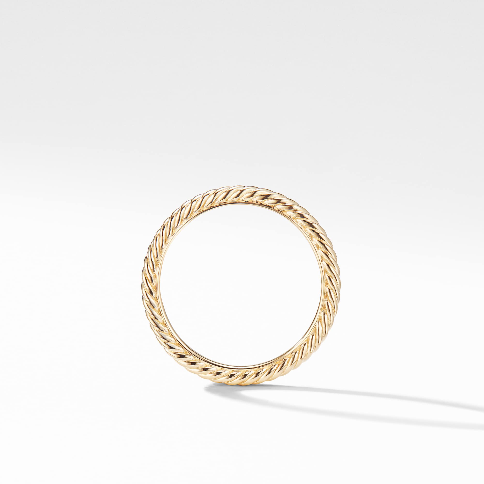 Cable Collectibles® Stack Ring in 18K Yellow Gold, 2mm