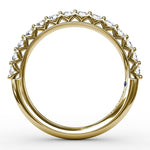 18K Yellow Gold Diamond Wedding Band