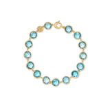 18K Yellow Gold Jaipur Color Topaz Bracelet