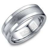 Men’s 7.5mm Torque Cobalt & 14K Gold Wedding Band