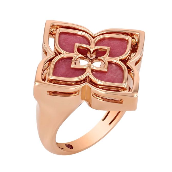 18K Rose Gold Venetian Princess Reversable Ring