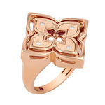 18K Rose Gold Venetian Princess Reversable Ring