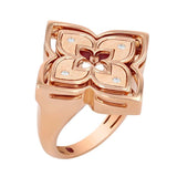 18K Rose Gold Venetian Princess Reversable Ring