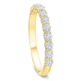 Silk Prong Diamond Band