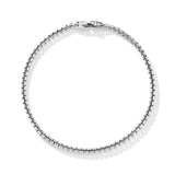 Box Chain Bracelet in Sterling Silver, 2.7mm