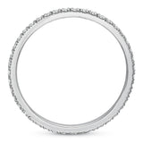 French Cut Diamond Eternity Band