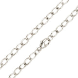 4.8mm Silver Chain 18"