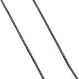 Box Chain Necklace in Stainless Steel, 2.7mm